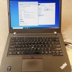 Lenovo Thinkpad E450 Windows 10 Laptop