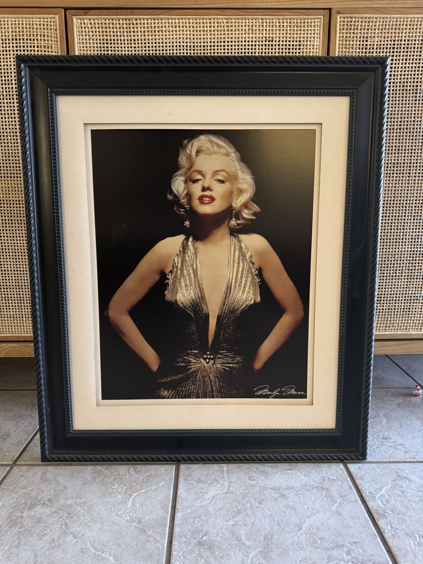 Marilyn Monroe Framed Portrait