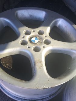 BMW Rims Only Have Three