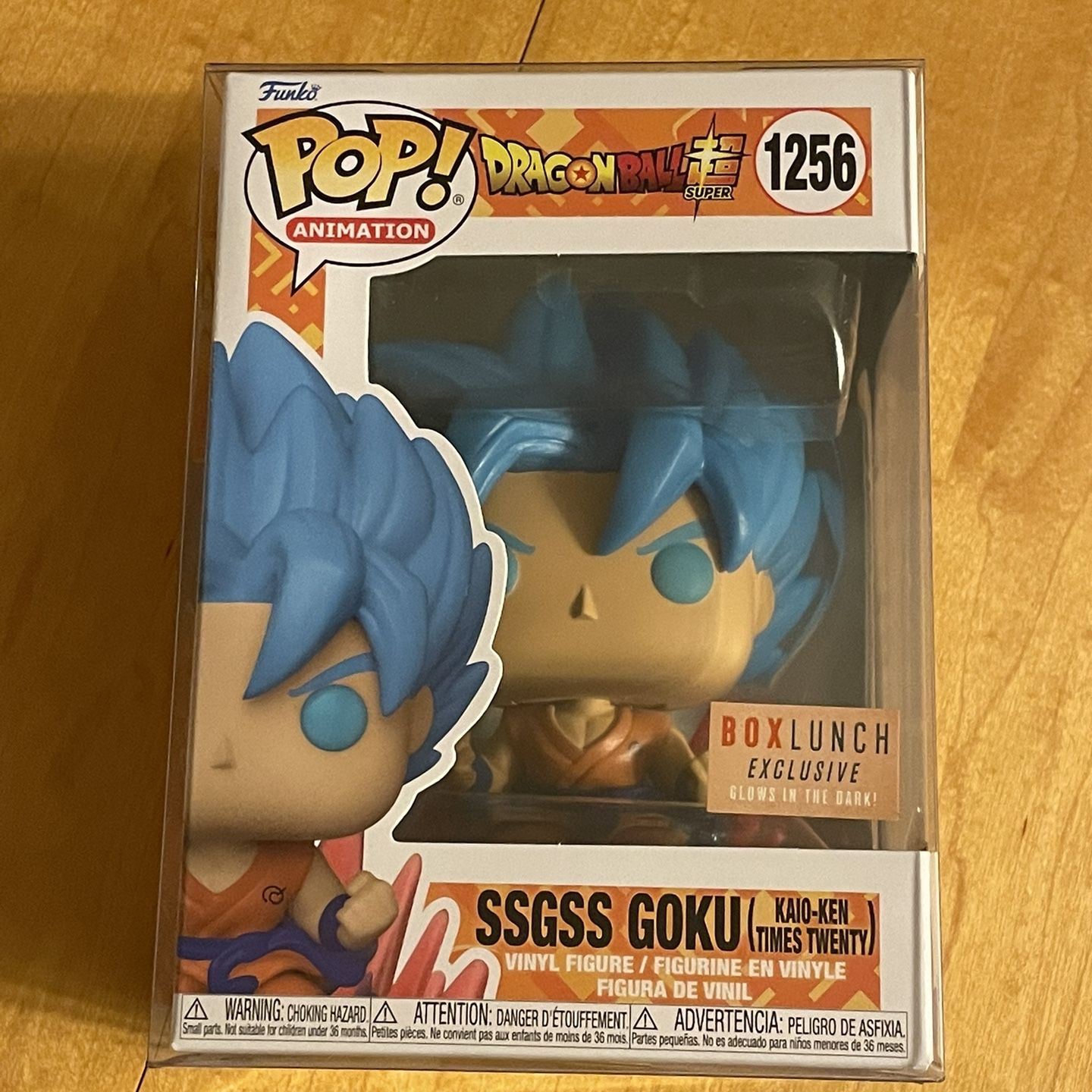 Buy Pop! SSGSS Goku (Kaio-ken Times Twenty) (Glow) at Funko.