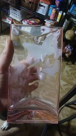 Butterfly vase