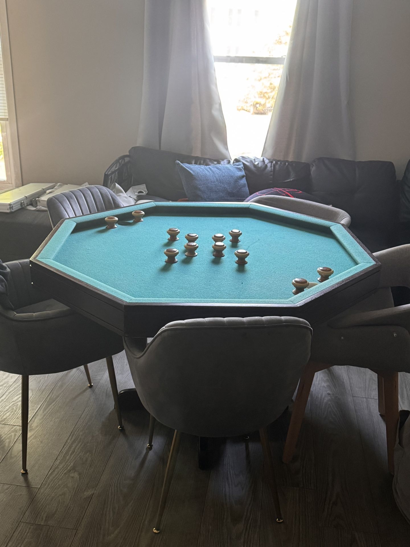 Poker Table With Chairs
