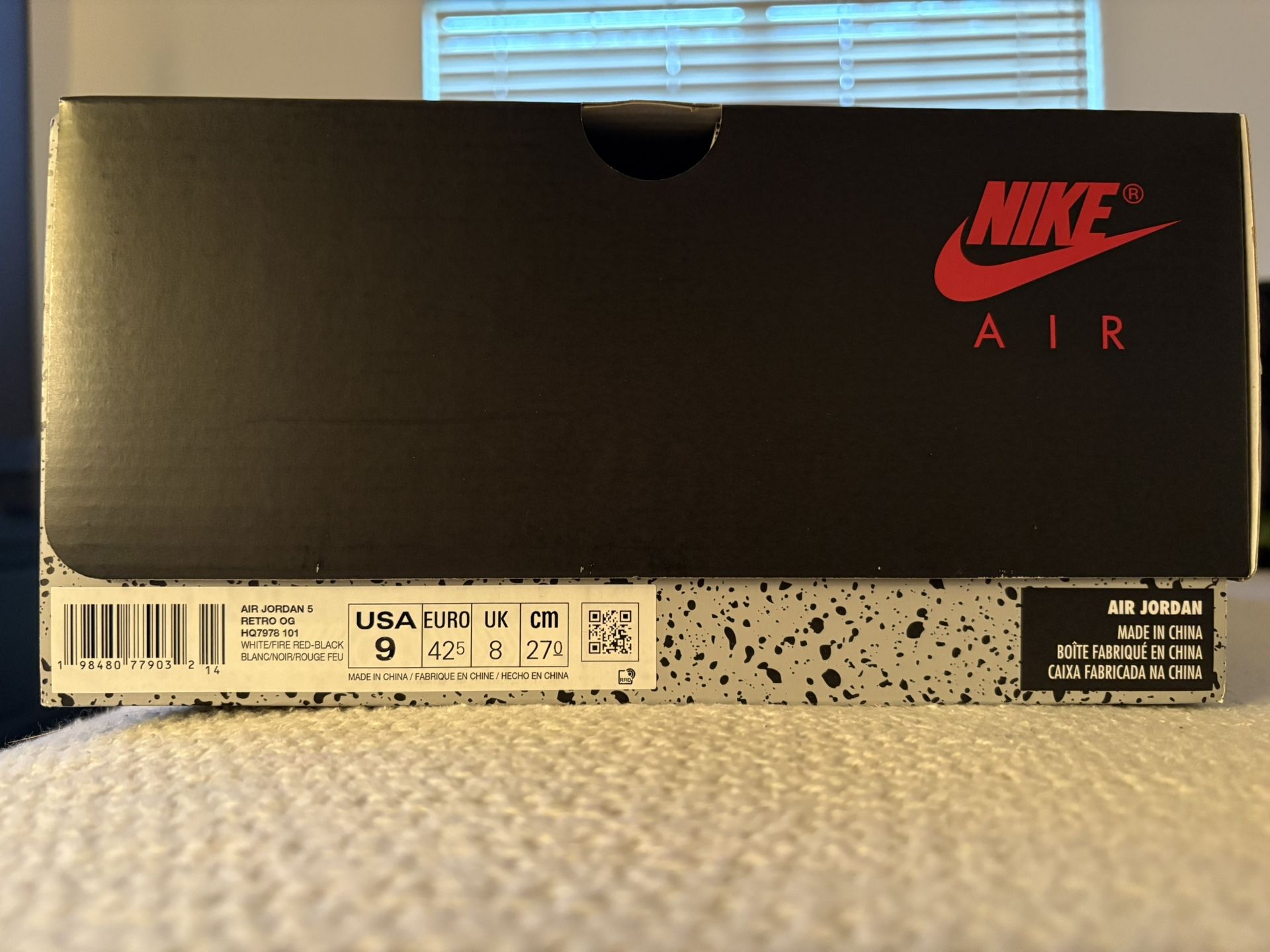 Jordan 5 Retro OG fire