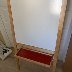 IKEA Easel Wood. Whiteboard 