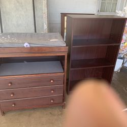 Baby Changing Table And Shelve $40