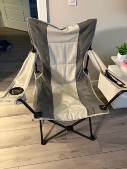 Folding Camping Chair with Cup Holders