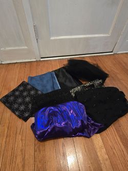 Assorted halloween fabric