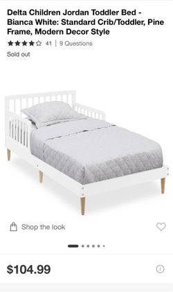 Delta Toddler Bed