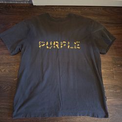 Used purple brand tee medium