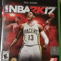 NBA 2K17 Xbox 360 Game USED