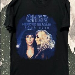Cher Here We Go Again Tour Shirt 