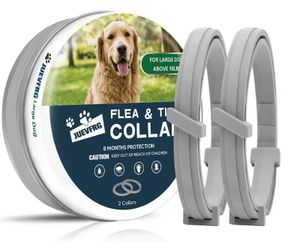 Flea & Tick Collar for Large Dogs – 2 Pack