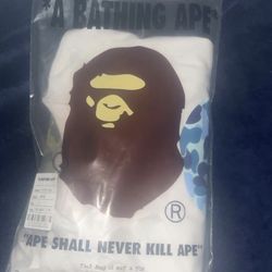 Color/White Size/S Brand/bape 