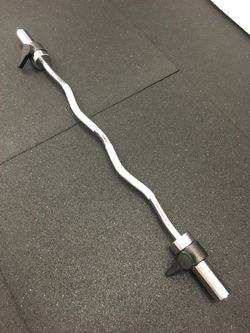 Fitness Gear Olympic Curl Bar