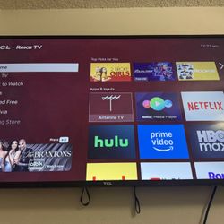 TCL 55" Class 4K Roku Smart TV