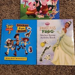 Sticker Book Set Of 3