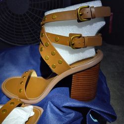 Chunky Heeled Sandals 