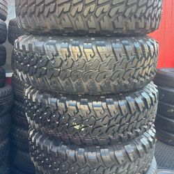 LT 245/75/16 GOODYEAR WRANGLER MT $450 PRICE INCLUDE INSTALACIÓN AND BALANCE 