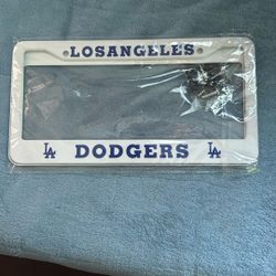 Dodgers License Plate