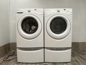 Whirlpool washer and electric dryer