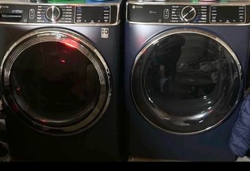 New GE washer and dryer