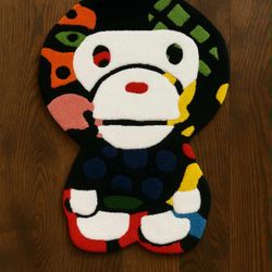 Custom Bape Rug/ Wall Art