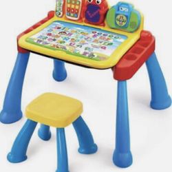 Vtech Touch And Learn Activity Desk And Stool