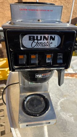 2 commercial coffee makers