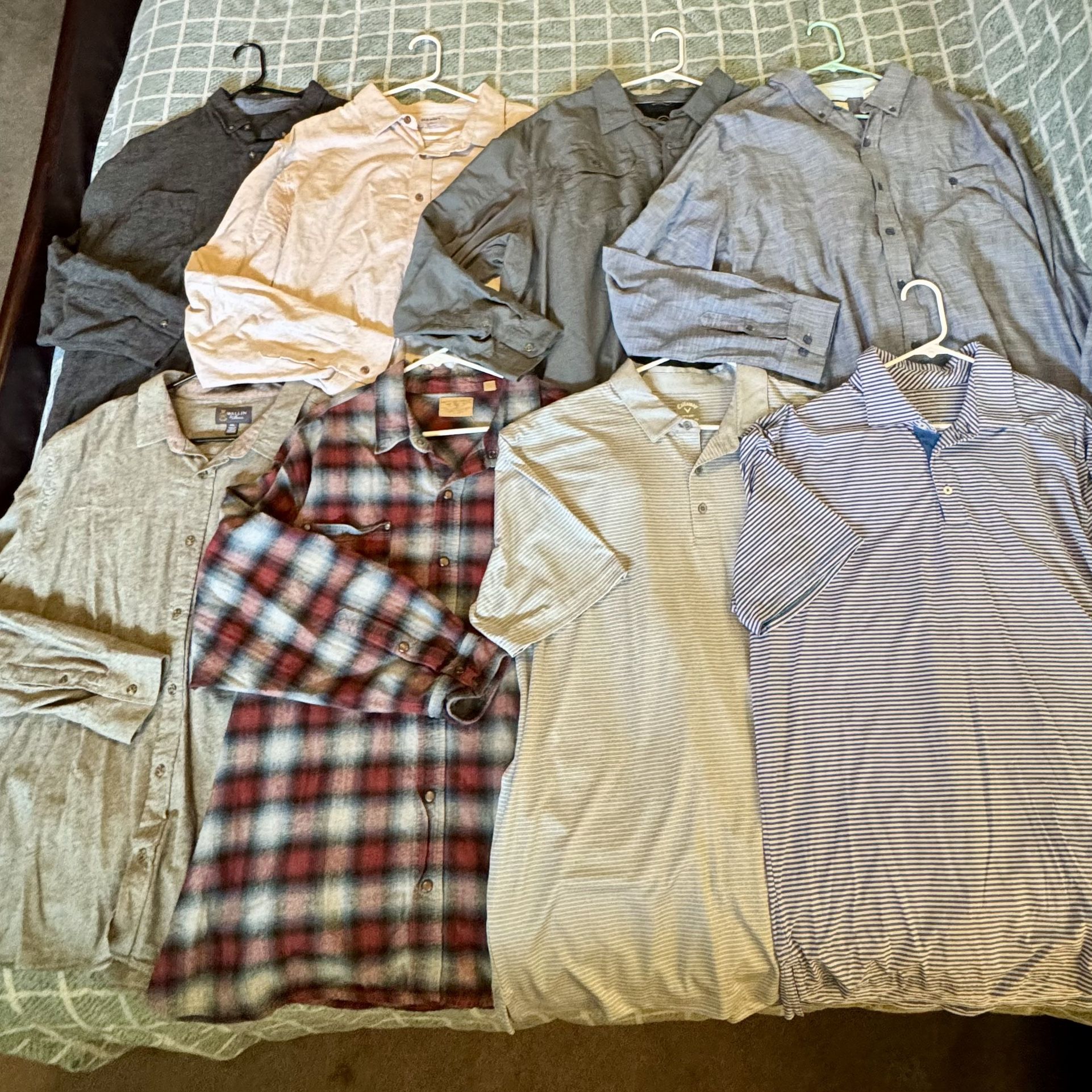 Lot Of 8 Men’s Shirts (size XXL)