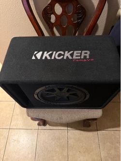 Kicker CompVR Loaded Subwoofer Enclosure