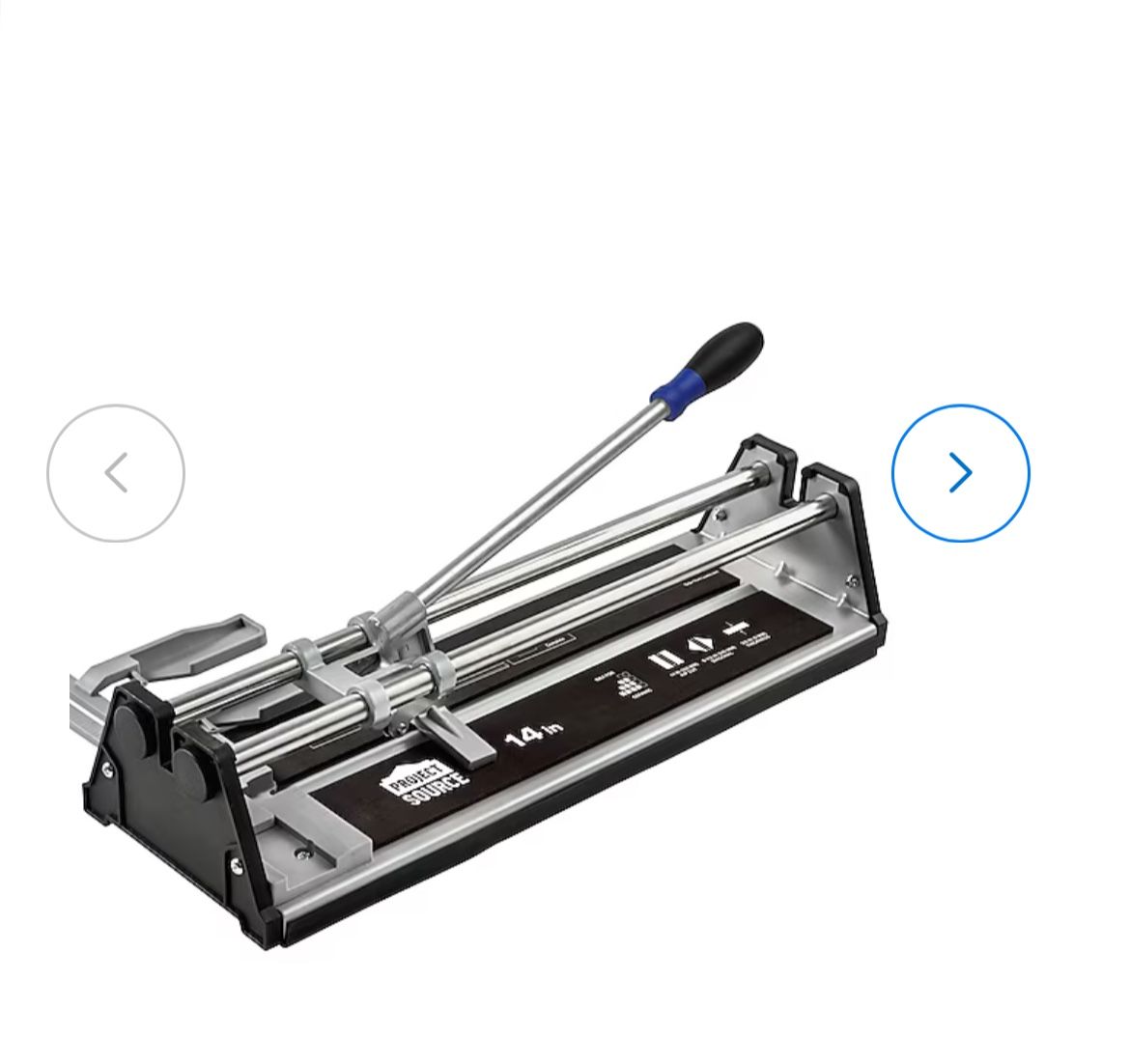 New Project Source 14-in Ceramic Tile Cutter Kit