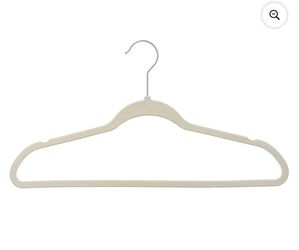 30 counts Velvet Beige Clothes Hanger, 30, Open box