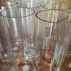 15” Glass Cylinder Vase