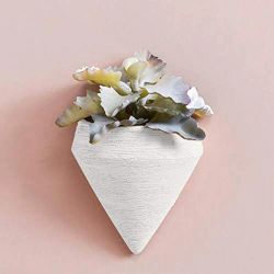 New Geometric Wall Planter Indoor Plant Pot Colorful Wall-Mounted Flower Pot Planter Patio Garden