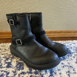 UGG Leather Boots Womens Size 5