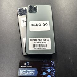 iPhone 11 Pro Max 256GB Unlocked