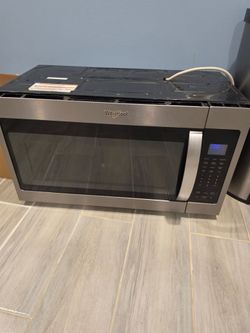 Electric stove & range microwave