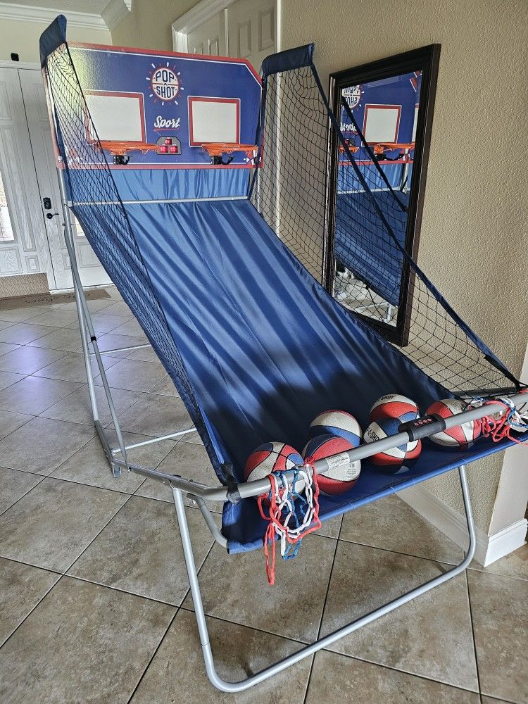 POP A SHOT BASKETBALL DUAL COMPETITION SPORT FREE