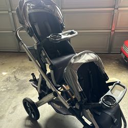 Vista uppababy double stroller plus piggyback