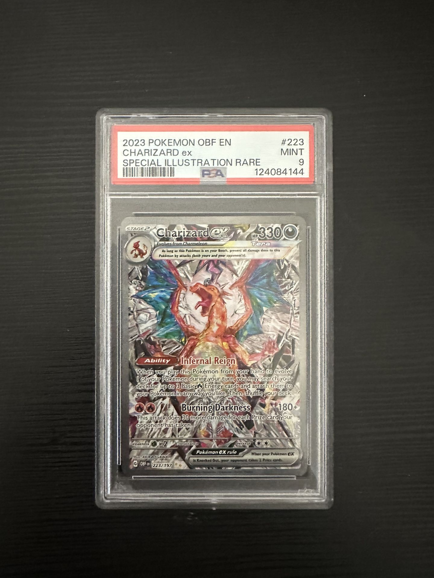 Pokemon Charizard ex SIR Obsidian Flames