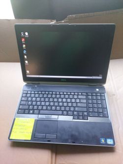 Dell Latitude E6530 Laptop Computer 6GB Ram 250GB HD i5 Processor