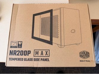 Cooler Master NR200P V2 Tempered Glass SIde Panel (New) Black