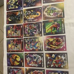Marvel 1992 Collector cards