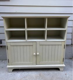 Wood Cabinet Table