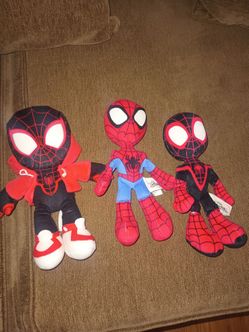 spiderman plushies
