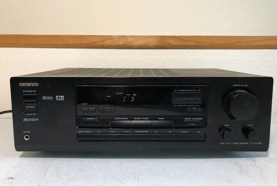 Onkyo TX-DS474 5.1 Dolby Digital AV Receiver