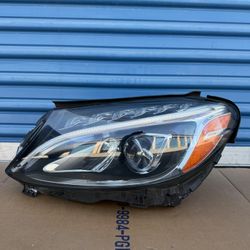 2015,2016,2017,2018 Mercedes C250,C300,C350 Headlight/Foco Delantero Xenón Lh Driver Oem  Ask