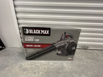 Black Max 26cc 2-Cycle Engine 400 CFM and 150 MPH Gas Blower / Vacuum