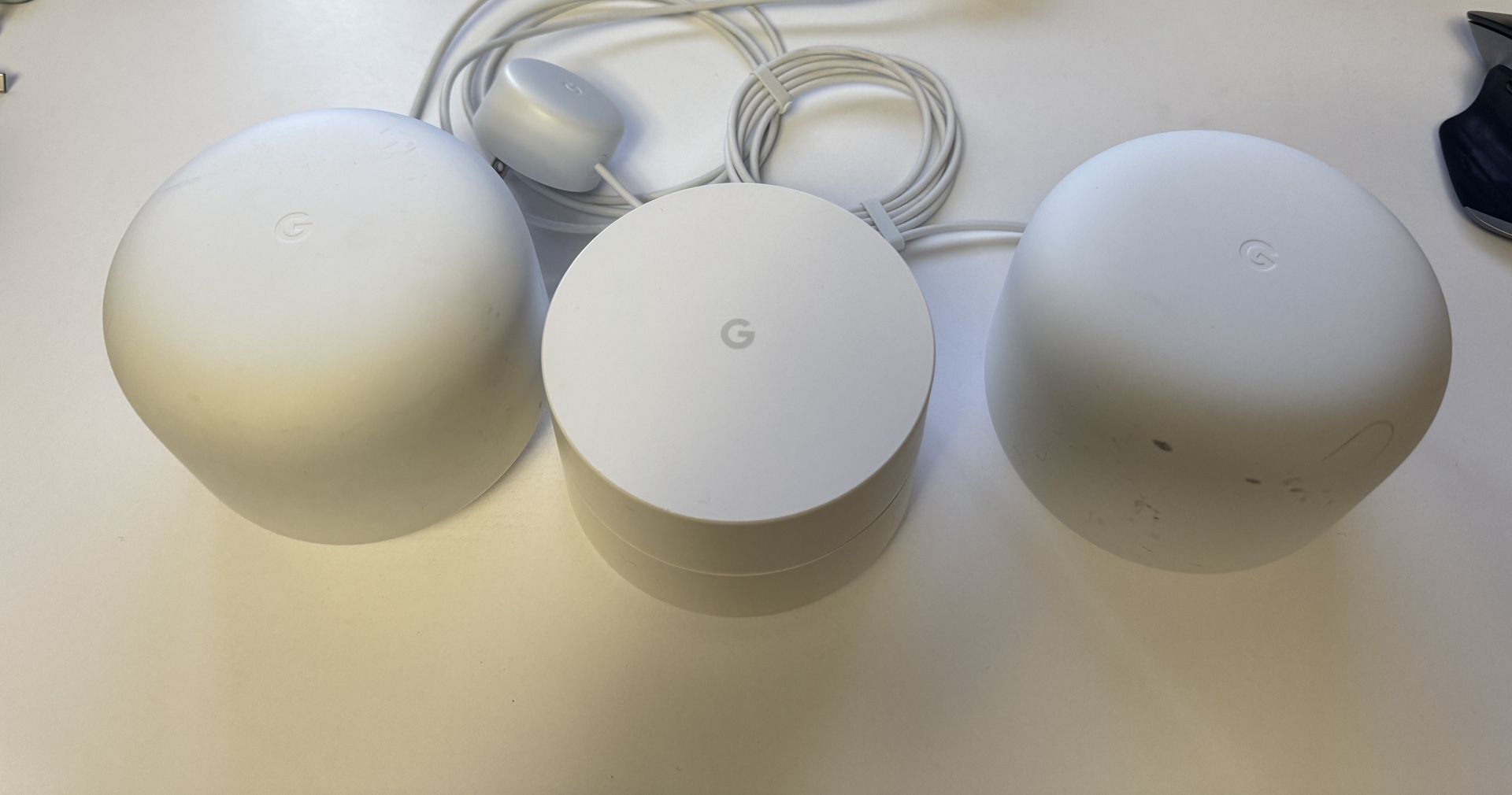 2x Google Nest Wifi Router + 1x Google WiFi Router 