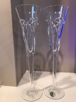 Waterford Champagne Flutes